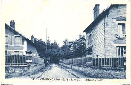 CPA carte postale France  Champagne-sur-Oise  Impasse le Rêve VM61715ok
