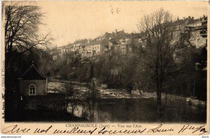 CPA Champagnole- vue sur l'Ain FRANCE (1043318)