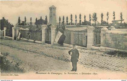 94 - Champigny sur Marne - Monument de Champigny 30 Novembre 2 Décembre 1870 - Animée - CPA - Voir Scans Recto-Verso