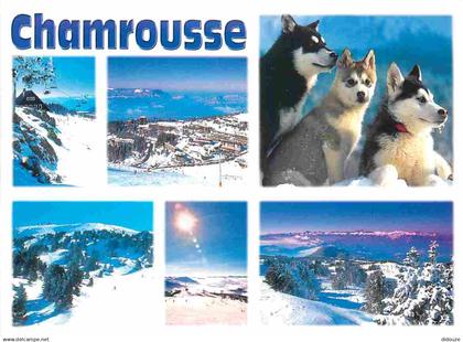 38 - Chamrousse - Multivues - Chiens Husky - CPM - Carte Neuve - Voir Scans Recto-Verso