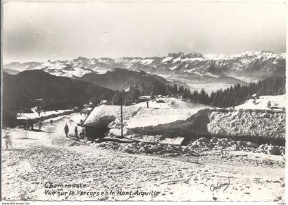 CPSM Chamrousse Vue sur le Vercors et le Mont-Aiguille