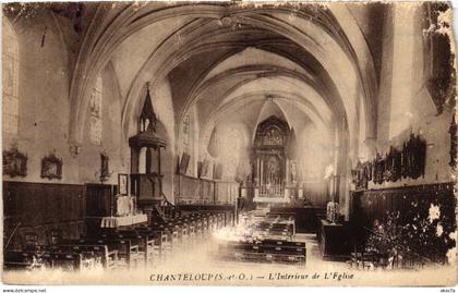 CPA CHANTELOUP-les-VIGNES Interieur de l'Eglise (1411323)