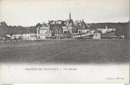 Chantilly - Château Vue Générale