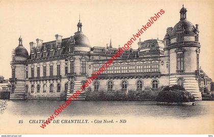 Château de Chantilly - Côté Nord - Chantilly - (60) Oise