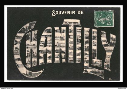 CPA  Carte Postale -France- Chantilly -Souvenir de Chantilly 1912 VM42030+