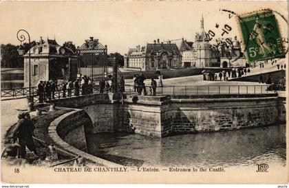 CPA Chantilly - Chateau de Chantilly - L'Entree (1032153)