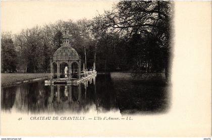 CPA Chantilly - Chateau de Chantilly - L'Ile d'Amour (1032149)