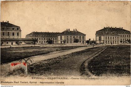 CPA ÉPINAL CHANTRAINE - Caserne Courcy. Infanterie (405535)