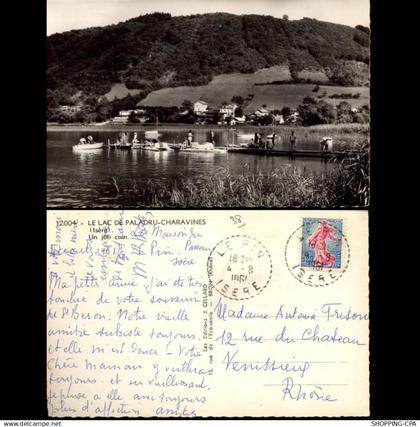 38 - Le lac de Paladru Charavines - CPSM