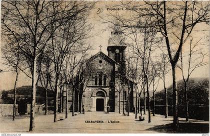 CPA AK CHARAVINES - L'Église (433125)