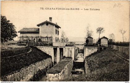 CPA CHARAVINES-les-BAINS - Les Ecluses (433122)