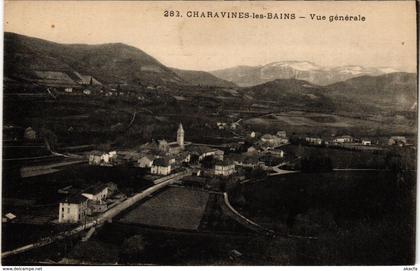 CPA CHARAVINES-les-BAINS - Vue générale (272662)