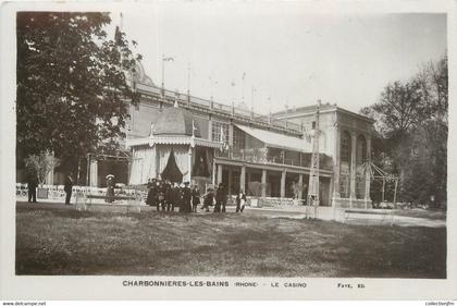 CPA FRANCE 69 "Charbonnière les Bains, le casino"