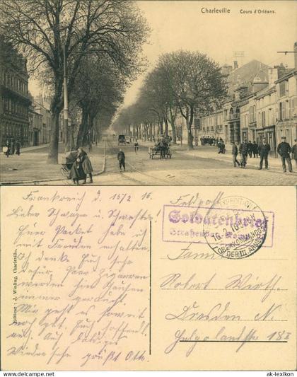 Charleville-Mézières Charleville-Mézières Cours d Orleans/Straße 1916
