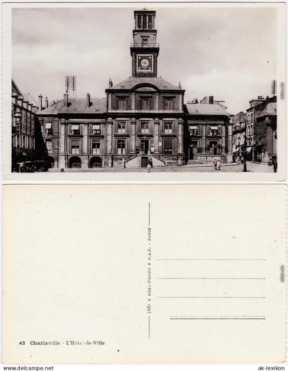 Charleville-Mézières Charleville-Mézières L CPA Foto Ansichstkarte Rathaus 1951