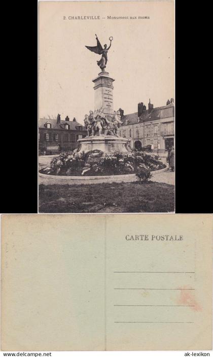 Charleville-Mézières Charleville-Mézières Platz mit Denkmal 1914
