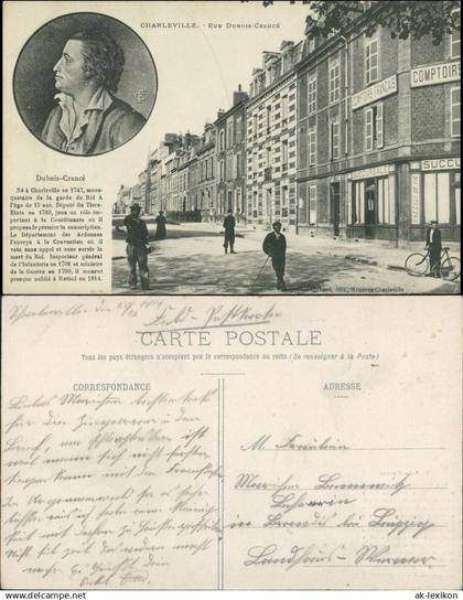 Charleville-Mézières Charleville-Mézières Rue Dubois Crance 1913