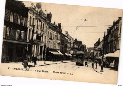 CPA CHARLEVILLE - La Rue Thiers - Thiers Street (224524)