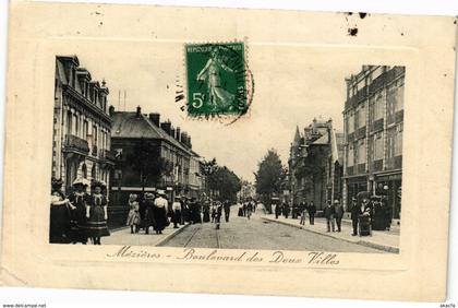 CPA MÉZIERES - Boulevard des Doux Villes (224672)