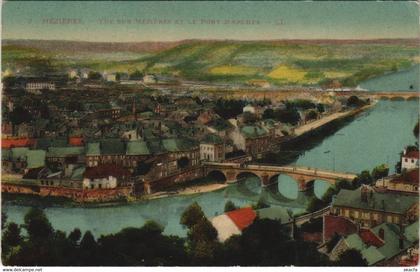 CPA MÉZIERES - Vue sur MÉZIERES et le pont d'arches (147970)