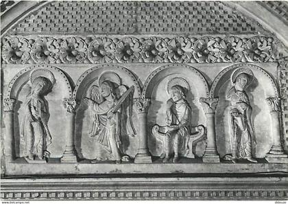 42 - Charlieu - Abbaye bénédictine de Charlieu - Bas-relief roman : annonciation - Art Religieux - Mention Photographie