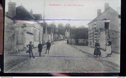 CHARMOY                                                     ( reflet du au film anti copie )