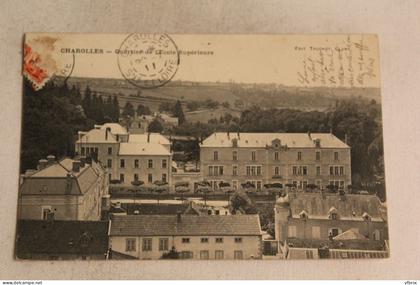Charolles, quartier de l'école supérieure, Saône et Loire 71