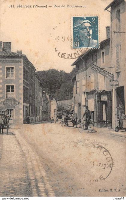 ¤¤   -   CHARROUX    -   Rue de Rochesnaud       -  ¤¤