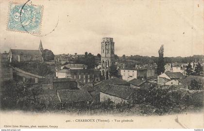 CHARROUX : VUE GENERALE