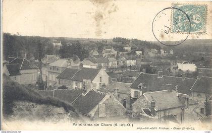 CPA Panorama de Chars