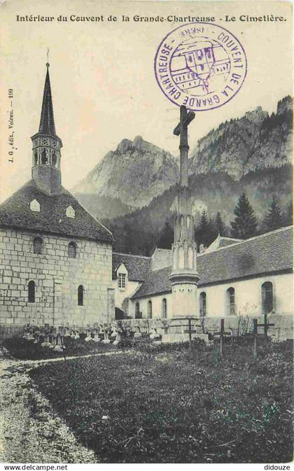 38 - La Grande Chartreuse - Couvent de la Grande Chartreuse - Le Cimetière - CPA - Voir Scans Recto-Verso