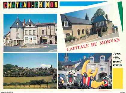 58 - Chateau Chinon - Multivues - CPM - Voir Scans Recto-Verso