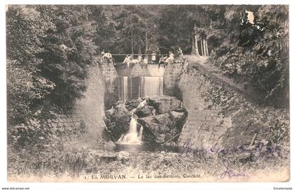 CPA - Carte Postale France- Montsauche-les-Settons.- Lac des Settons cascade 1906  VM36396