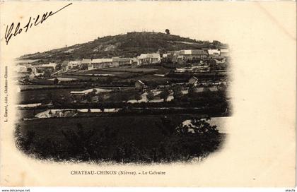CPA CHATEAU-CHINON Le Calvaire Nievre (100505)