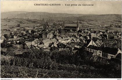 CPA CHATEAU-CHINON Vue prise du Clavaire Nievre (100313)