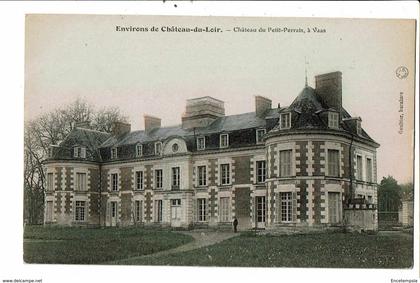 CPA-Carte Postale-France-Chateau du Loir- Château du Petit Perrais à Vaas -VM21371