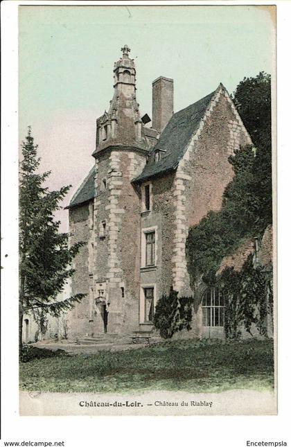 CPA-Carte Postale-France-Chateau du Loir- Château du Riablay VM20966