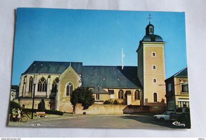 I754, Cpm 1989, Château du Loir, l'église, Sarthe 72