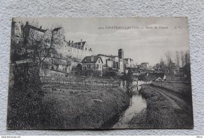 F722, Chateau Landon, bords du Fusain, Seine et Marne 77