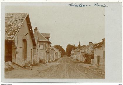 CHATEAU PORCIEN ? - Carte Photo