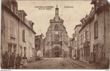 CPA CHATEAU-PORCIEN - Rue de l'Église (135301)