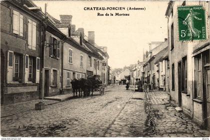 CPA Chateau-Porcien Rue de la Morteau (1392912)