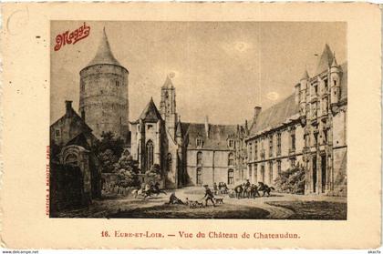 CPA AK CHATEAUDUN - Vue du Chateau de CHATEAUDUN (385601)