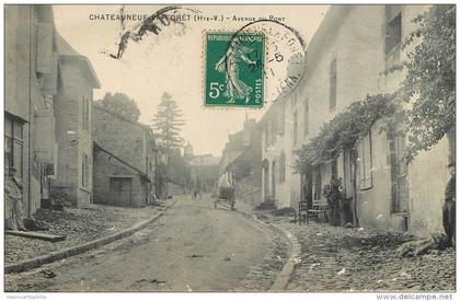 Chateauneuf la foret : avenue du pont