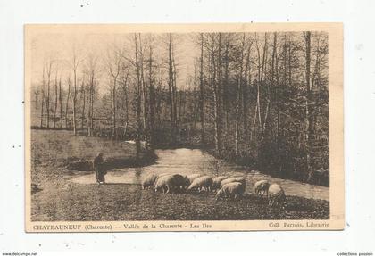 cp , 16 , CHATEAUNEUF , vallée de la Charente , les îles , collection Perrois , librairie , voyagée 1948