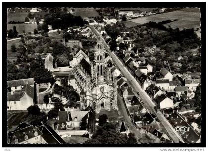 18 Châteauneuf-sur-Cher vue aerienne D18D K18058K C18058C RH080104