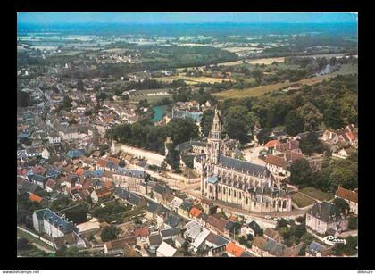 18 - Chateauneuf sur Cher - Vue Générale aérienne - CPM - Voir Scans Recto-Verso