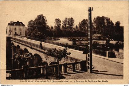 CPA Chateauneuf-sur-Sarthe Le Pont (1180562)