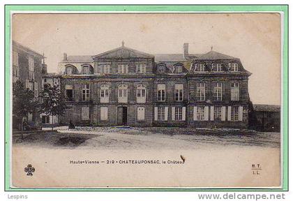 87 - CHATEAUPONSAC -- Le château