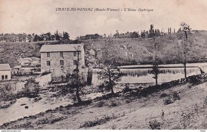 CHATEAUPONSAC(USINE ELECTRIQUE)